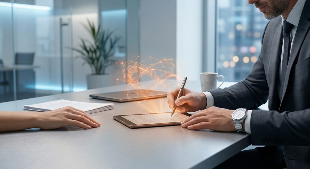 Certified digital signature of professional documents