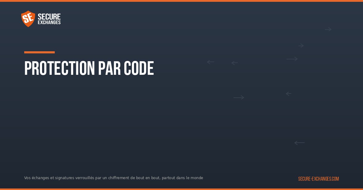 Protection par code et mot de passe | Secure Exchanges - Secure Exchanges